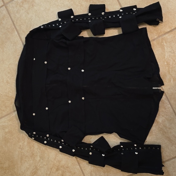 Lip Service State of Constriction Men's Mesh Jacket Small - Picture 6 of 6